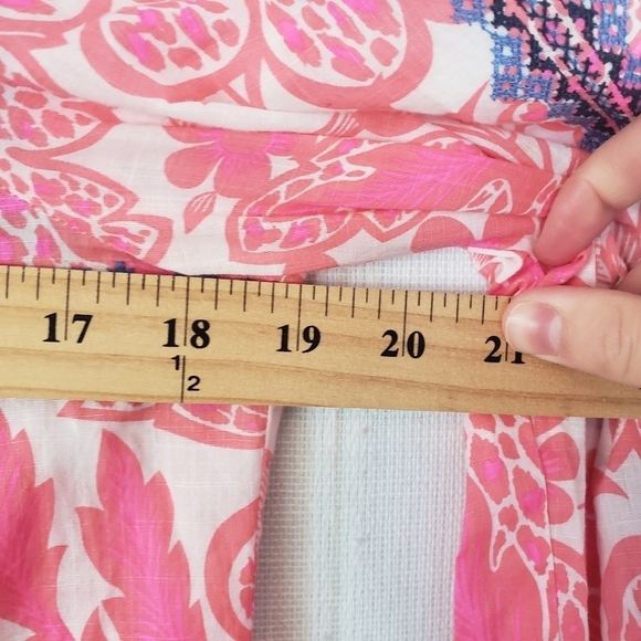 J. Crew Floral Boho Blouse Pink Size‎ XS/Small - Picture 6 of 11